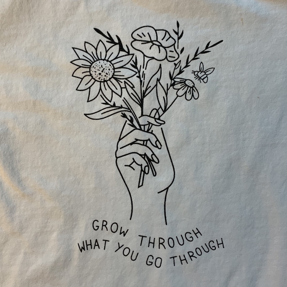 Shein Girls Inspirational Tee Shirt - Picture 2 of 4